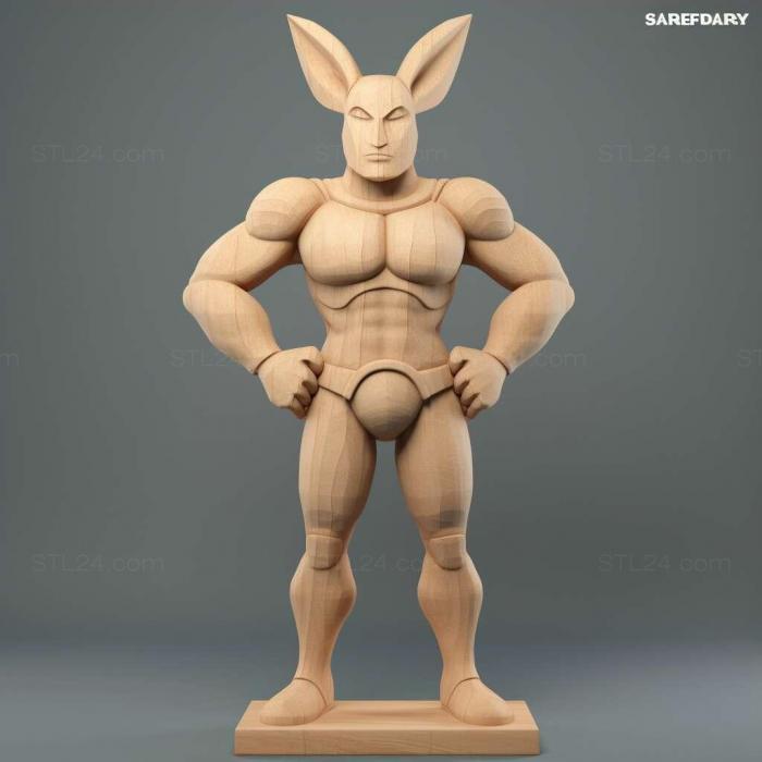 Games (Super Bunny Man 2, GAMES_16762) 3D models for cnc